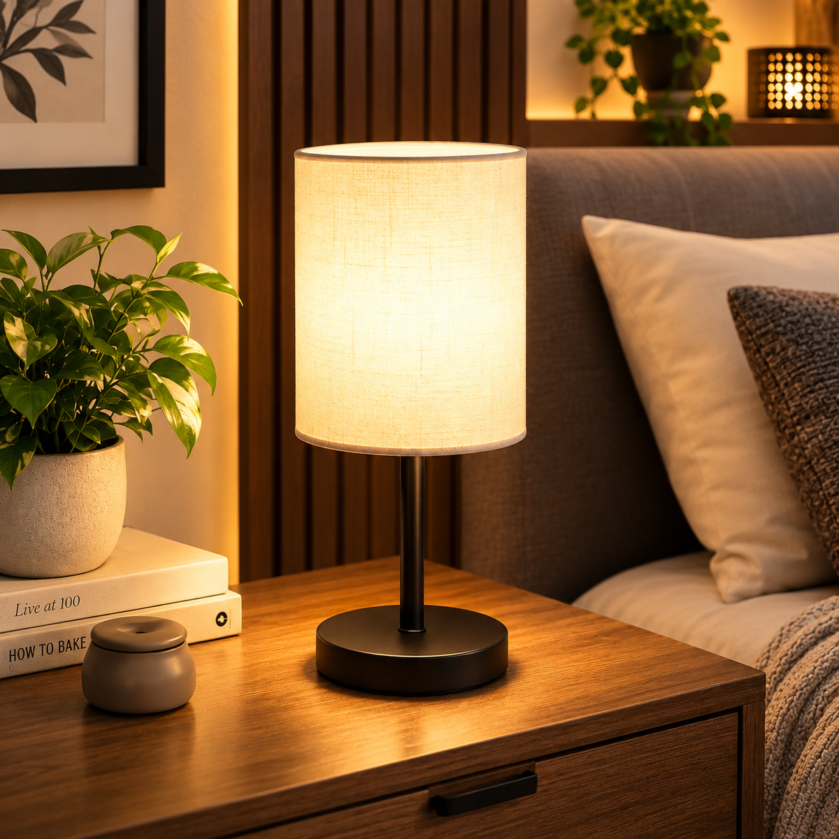 Modern LED Bedside Table Lamp