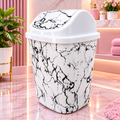 Marble Pattern Trash bin (Random Color)