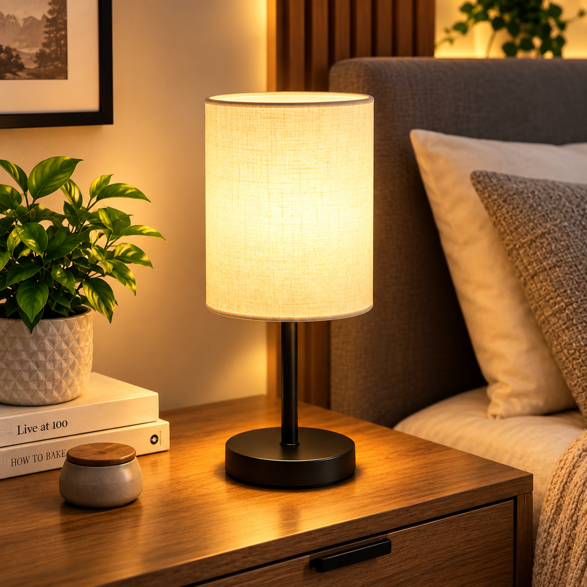 Modern LED Bedside Table Lamp