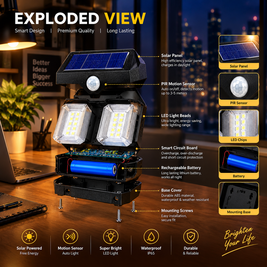 Outdoor Sensor Wall Light Waterproof