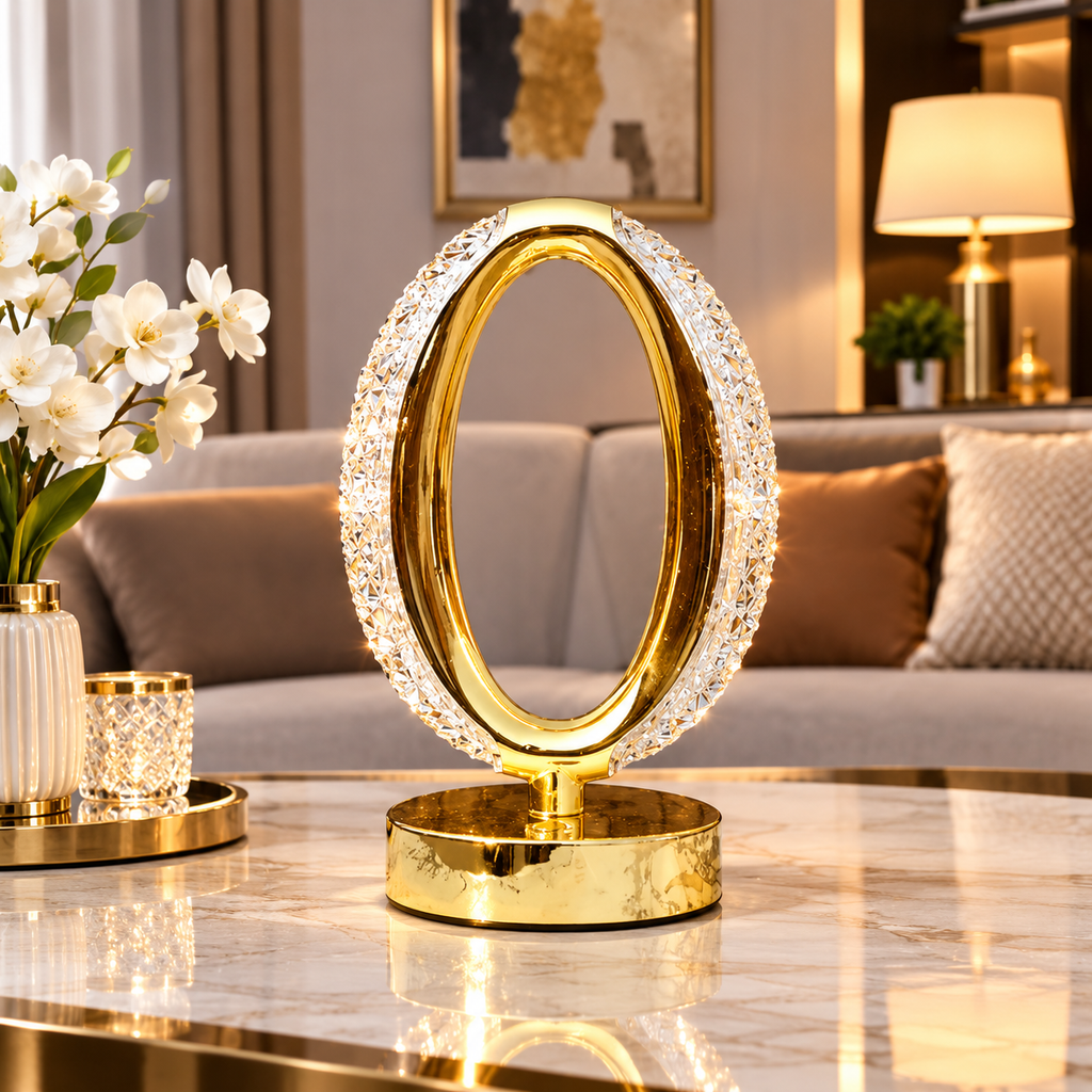 Egg Shape Table Lamp Luxury + Modern