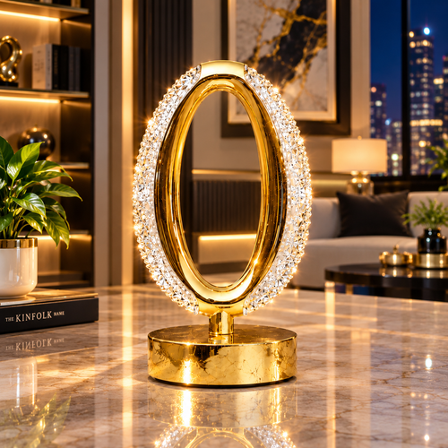 Egg Shape Table Lamp Luxury + Modern
