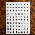 Home Switch Stickers Waterproof Utility Sticker Labels