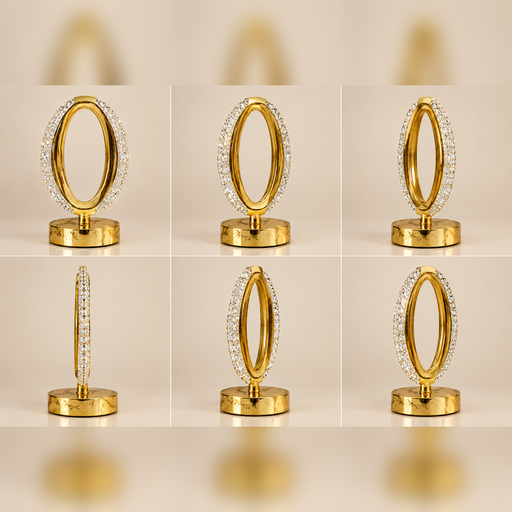 Egg Shape Table Lamp Luxury + Modern