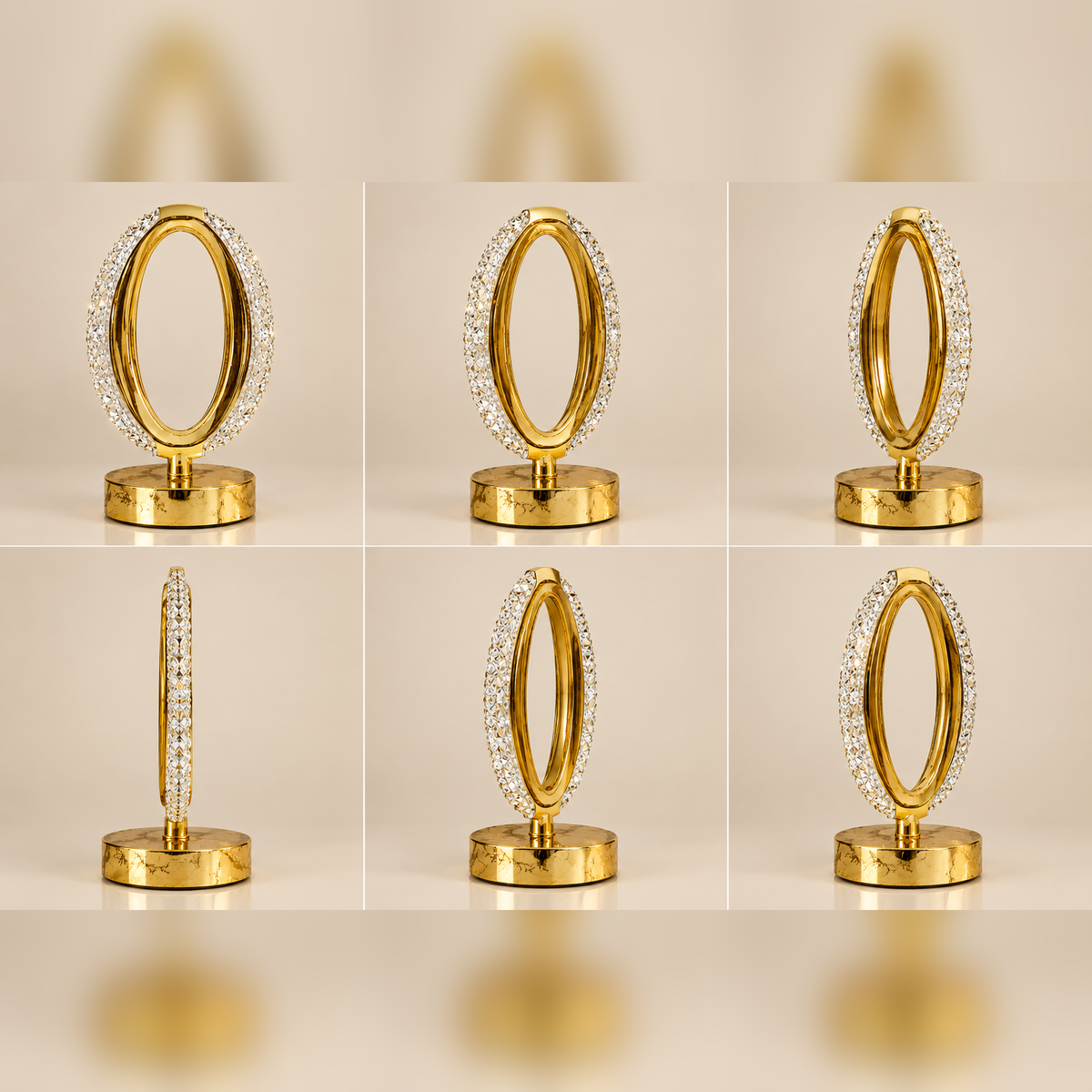 Egg Shape Table Lamp Luxury + Modern